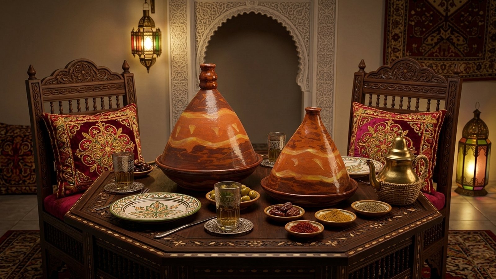Plats à Tajine Traditionnels / L'Art de la Table Orientale