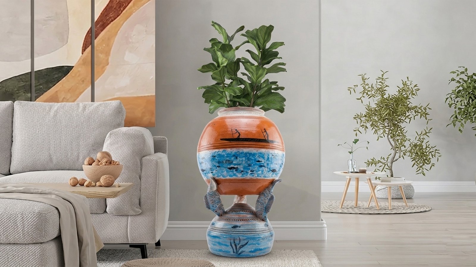 Harmonie côtière / Le Grand Vase en Scène